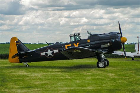 Harvard/T-6 Texan (N13FY) at Oostwold Airshow 2017 | Fighter jets, General aviation, Air show