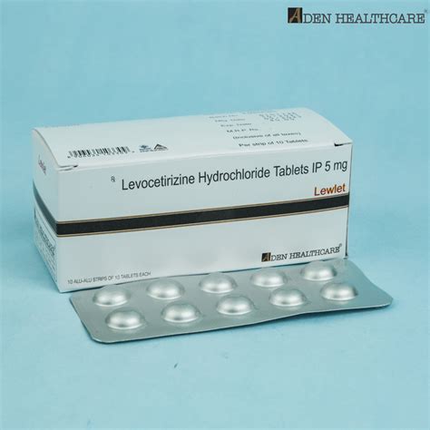 LEVOCETIRIZINE HYDROCHLORIDE TABLETS Manufacturer / Supplier and PCD ...