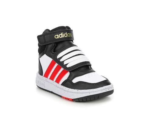 Boys' Adidas Toddler Hoops Mid 3.0 Sneakers | Shoe Carnival