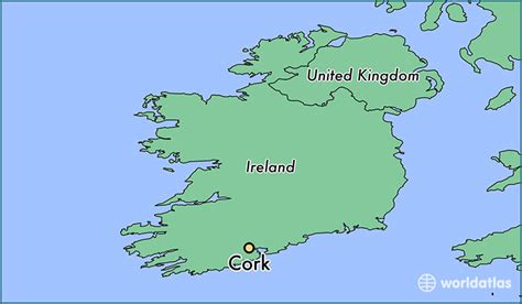 Where is Cork, Ireland? / Cork, Munster Map - WorldAtlas.com