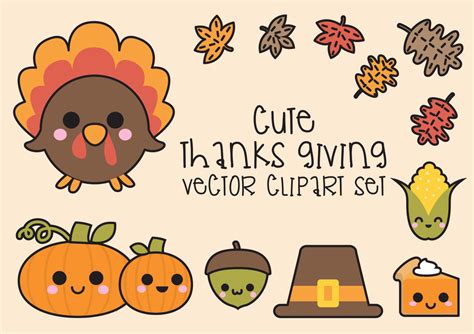 Cute Thanksgiving Clipart & Look At Clip Art Images - ClipartLook