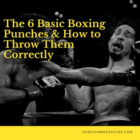 6 Basic Boxing Punches & How to Throw Them Correctly | Sağlık, Spor