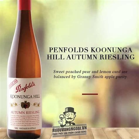 MUA 3 TẶNG 1 - Giá SALE: 890.000đ - Vang Úc Penfolds Koonunga Hill Autumn Riesling | Rượu vang ngoại