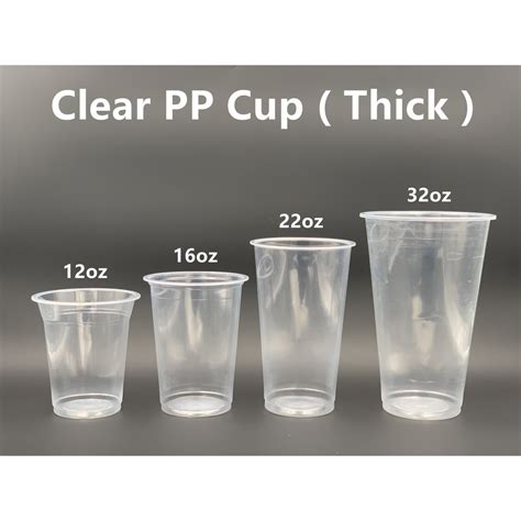 Plastic Cup Sizes