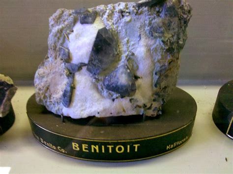 Benitoite: California's state gemstone. | Flickr - Photo Sharing!