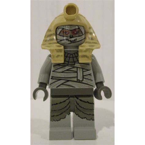 LEGO Light Gray Mummy Head (Safety Stud) Comes In | Brick Owl - LEGO ...