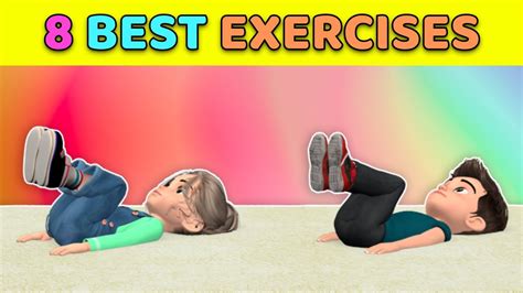 8 Best Kids Exercises For Belly Fat //Home Workout - YouTube