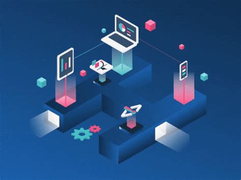 Blockchain App Development Services | Isometric illustration, Isometric design, Isometric