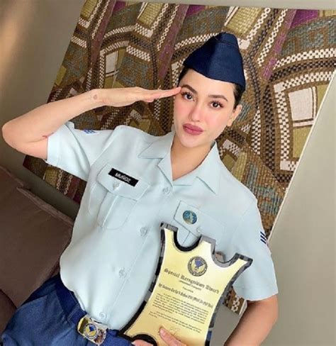 Philippine Air Force gives honor to Arci Muñoz - The Filipino Times