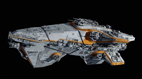 Ansel Hsiao - Teroch-class Mandalorian Cruiser