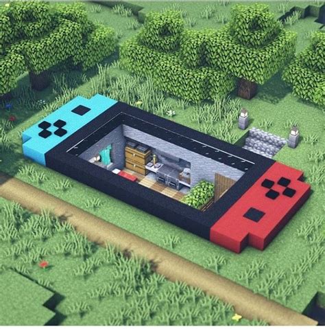 Nintendo House Minecraft | Creazioni minecraft, Casa di minecraft, Idee minecraft