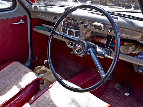 Austin A35 interior | Interior detail from a beautifully pre… | Flickr