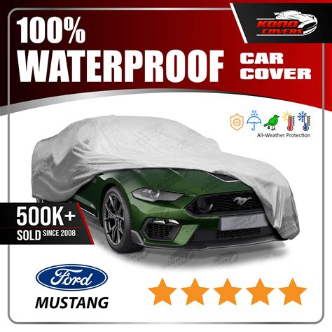 [Ford Mustang GT] CAR COVER - Ultimate Full Custom-Fit All Weather ...