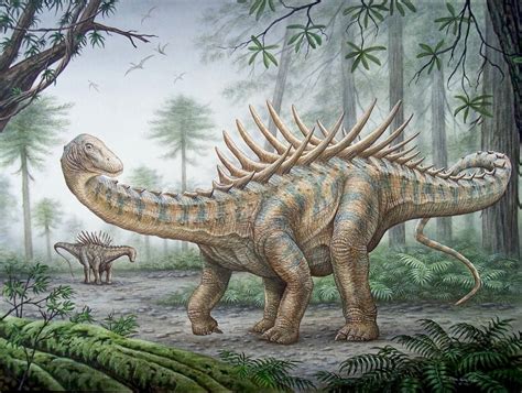 [Dino Art] Agustinia by Phil Wilson (xpost /r/ImaginaryDinosaurs) : Dinosaurs