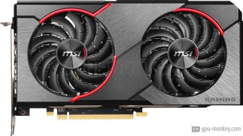 MSI Radeon RX 5500 XT Gaming X 4G - Benchmark and Specs