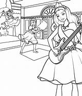 Barbie Pearl Princess Coloring Pages sketch template