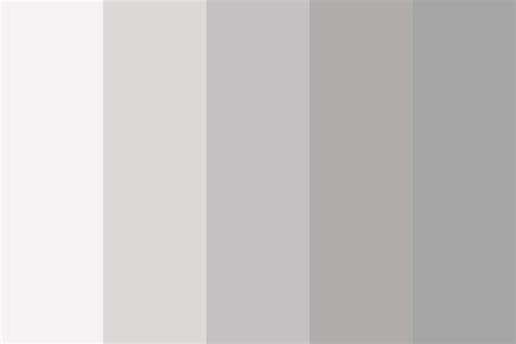 SHADES OF GRAY - LIGHTEST Color Palette