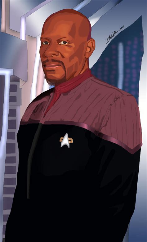 Star Trek's Captain Sisko by Micetich on DeviantArt