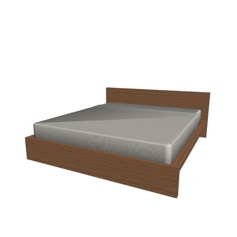 MALM bed frame 180x200cm - Design and Decorate Your Room in 3D
