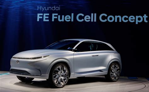 Hyundai FE Fuel Cell Concept previews hydrogen-powered SUV coming in 2018