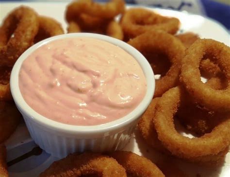 Better than Bloomin' Onion Ring Dipping Sauce | Onion rings dipping sauce, Bloomin onion, Onion ...