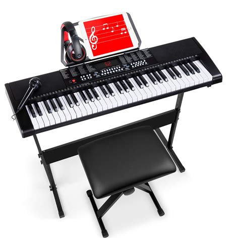 Buy Best Choice Products 61-Key Electronic Keyboard Piano Portable ...