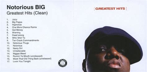 Notorious B.I.G. - Greatest Hits (Clean) (2007, Clean, CDr) | Discogs