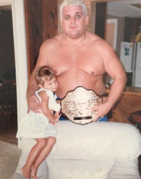 Older picture of Dusty Rhodes & his young daughter, Teil Runnels Gergel ...