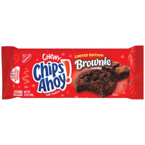 Chips Ahoy! Limited Edition Chewy Brownie Cookies, 9.5 oz - Fry’s Food ...