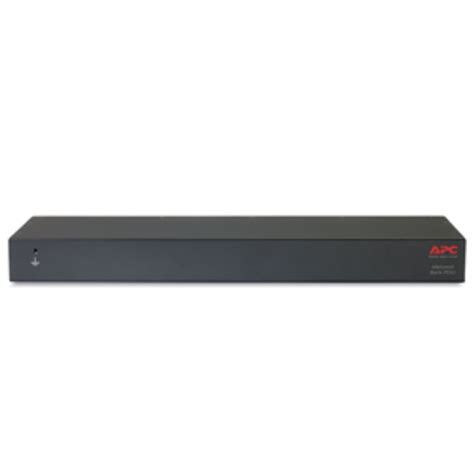 APC Rack PDU, Metered, 1U, 20A, 120V, (8) 5-20