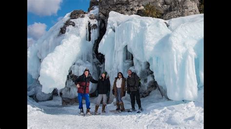 Winter Eco Adventure at Bruce Peninsula National Park - YouTube