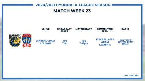 Football Nation Schedule 2021 - LIVE A-LEAGUE RADIO - Football Nation