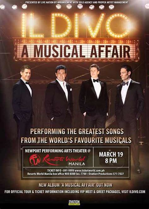 IL DIVO Live in Manila - Philippine Concerts