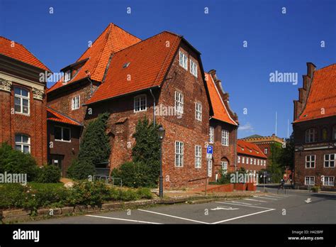 Luneburg, Old Town, brick building Stock Photo - Alamy