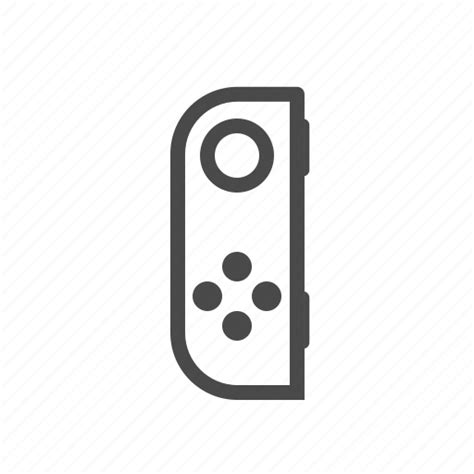 Console, game, joycon, left, nintendo, switch icon - Download on Iconfinder