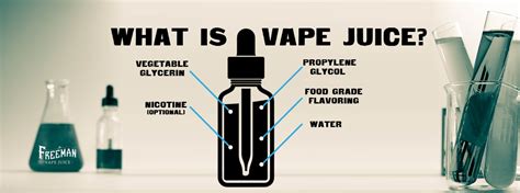 What is vape juice? – Freeman