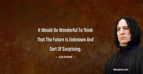 30+ Best Alan Rickman Quotes