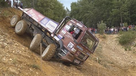 8x8 off road Mercedes, MAN trucks in action in truck trial at ...