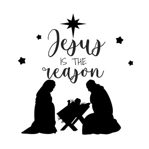 Jesus is the Reason SVG Christmas SVG Jesus is the Reason - Etsy