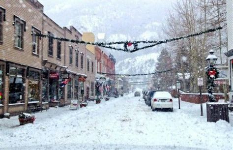 Christmas in Georgetown, Colorado, USA Mountain Town, Christmas Past, Winter Wonderland, The ...