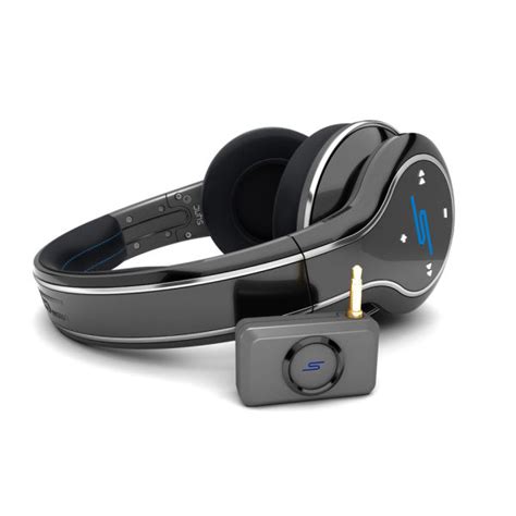 SMS Audio By 50 Cent Sync Wireless Bluetooth Headphones - Black ...