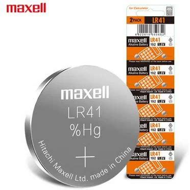 Maxell / Energizer / Panasonic LR41 Alkaline Battery (1.5V Coin Cell / Button Battery)(pack of ...