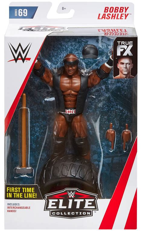 WWE Wrestling Elite Collection Series 69 Bobby Lashley 7 Action Figure Damaged Package Mattel ...