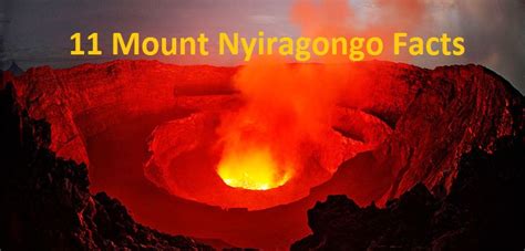 Mount Nyiragongo Facts - facts about mount nyiragongo