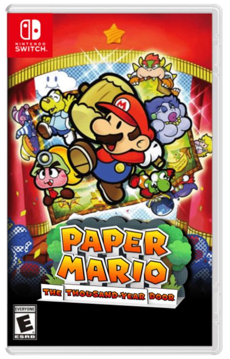 [FAN-MADE] Paper Mario: The Thousand-Year Door Remake Box Art : r ...