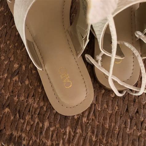 Cato | Shoes | Nwt Cream Cato Sandals | Poshmark