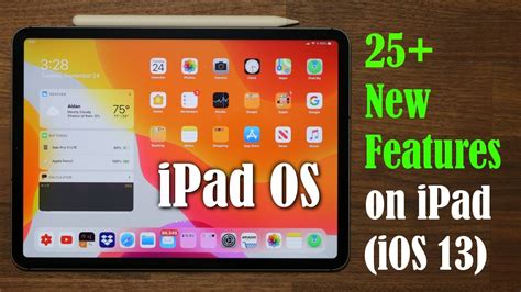 iPad OS (iOS 13) running on iPad Pro - 25+ NEW Features! - YouTube