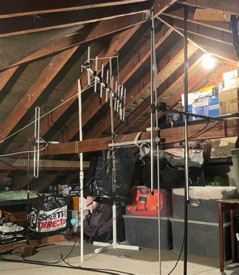 G4NSJ – Attic antenna loft aerials amateur ham radio | Radio Workshop