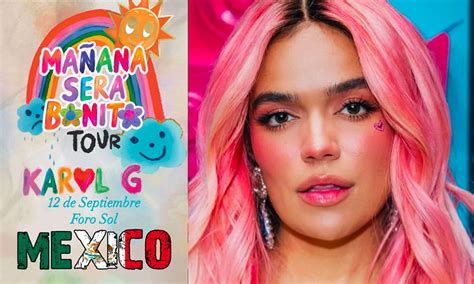 ¡Karol G en México! ¿Quieres saber el precio de los boletos para su esperado concierto en el ...