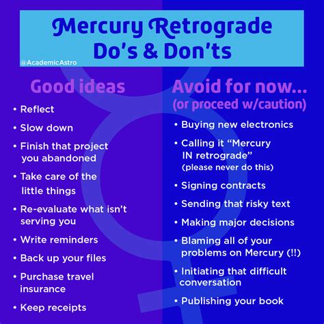 How To Thrive This Mercury Retrograde Season - AstroAcademic